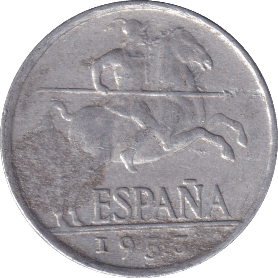 5 centimos - Horseman