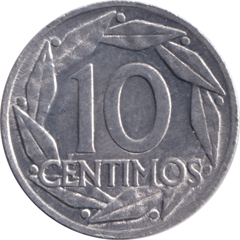 10 centimos - Franco