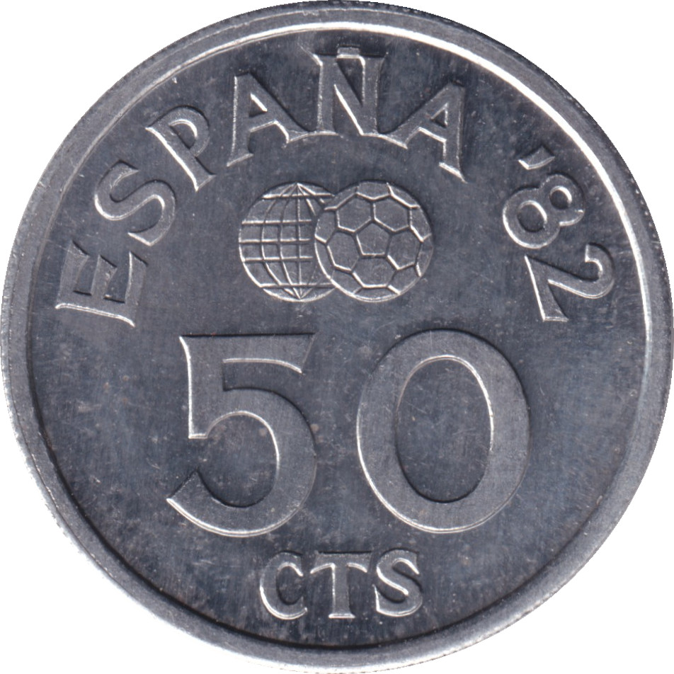 50 centimos - Juan Carlos I - Coupe du Monde