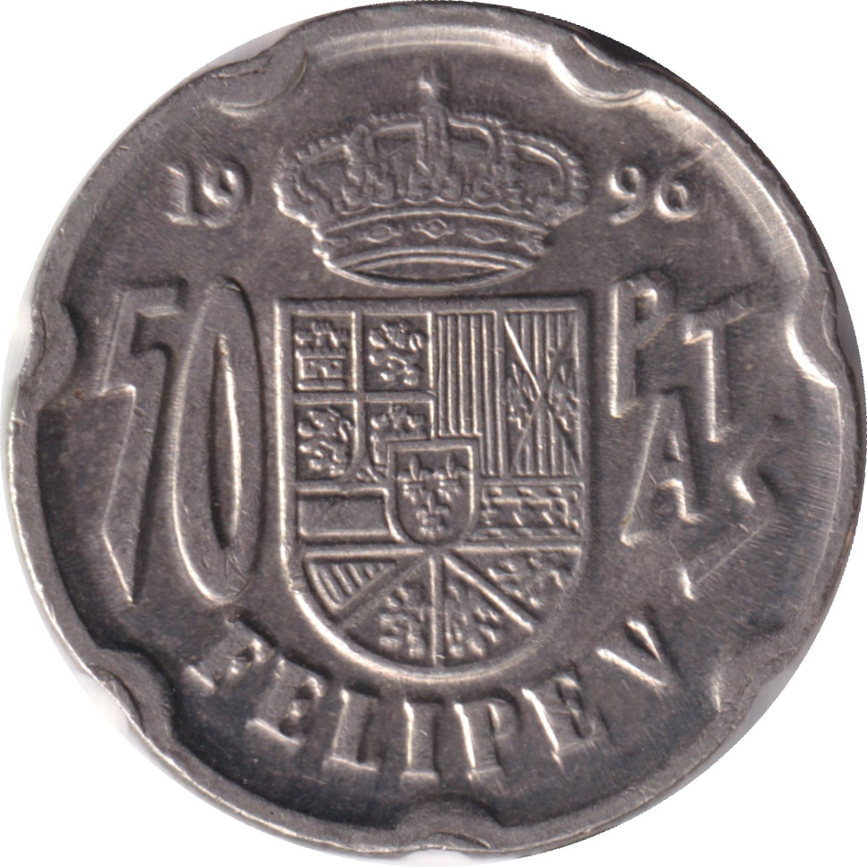 50 pesetas - Philippe V