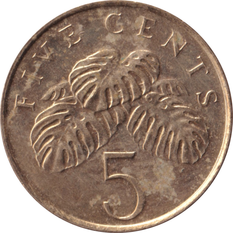 5 cents - Blason bas