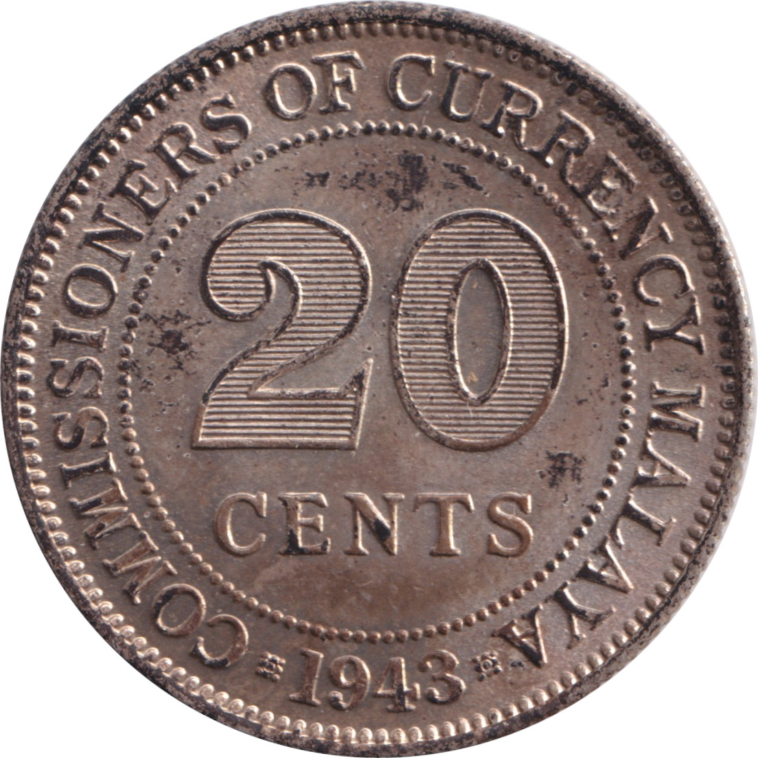20 cents - George VI