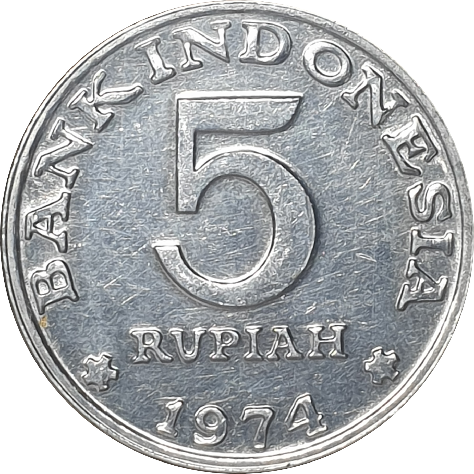 5 rupiah - Family - Largest