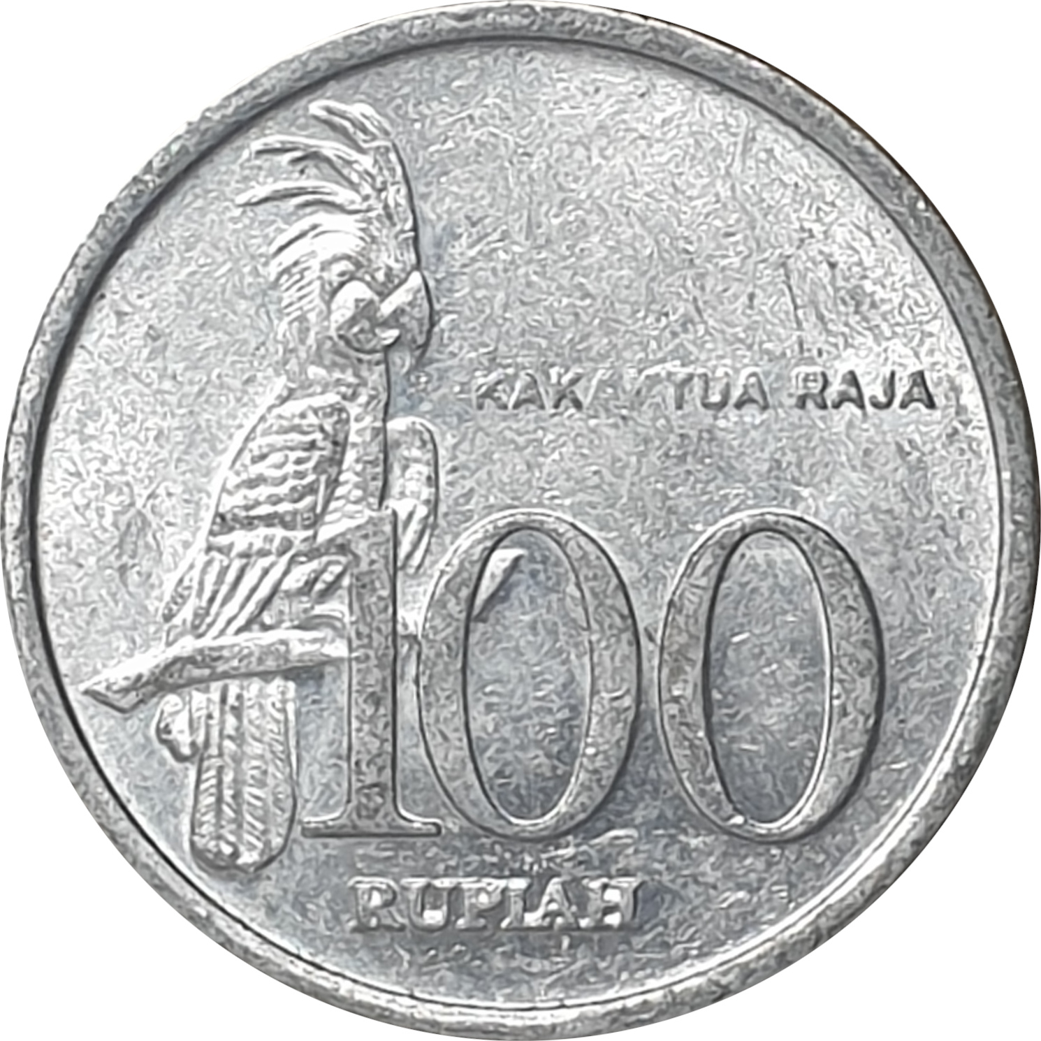 100 rupiah - Perroquet