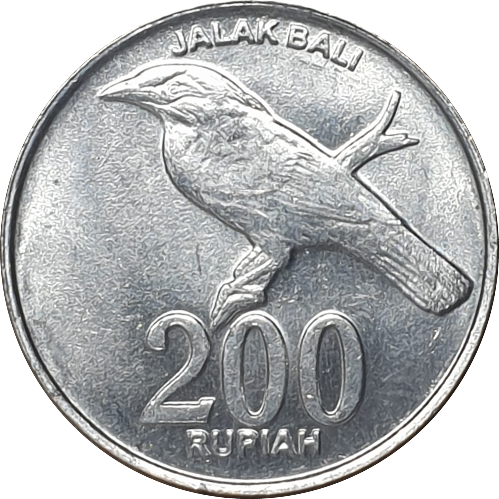 200 rupiah - Oiseau