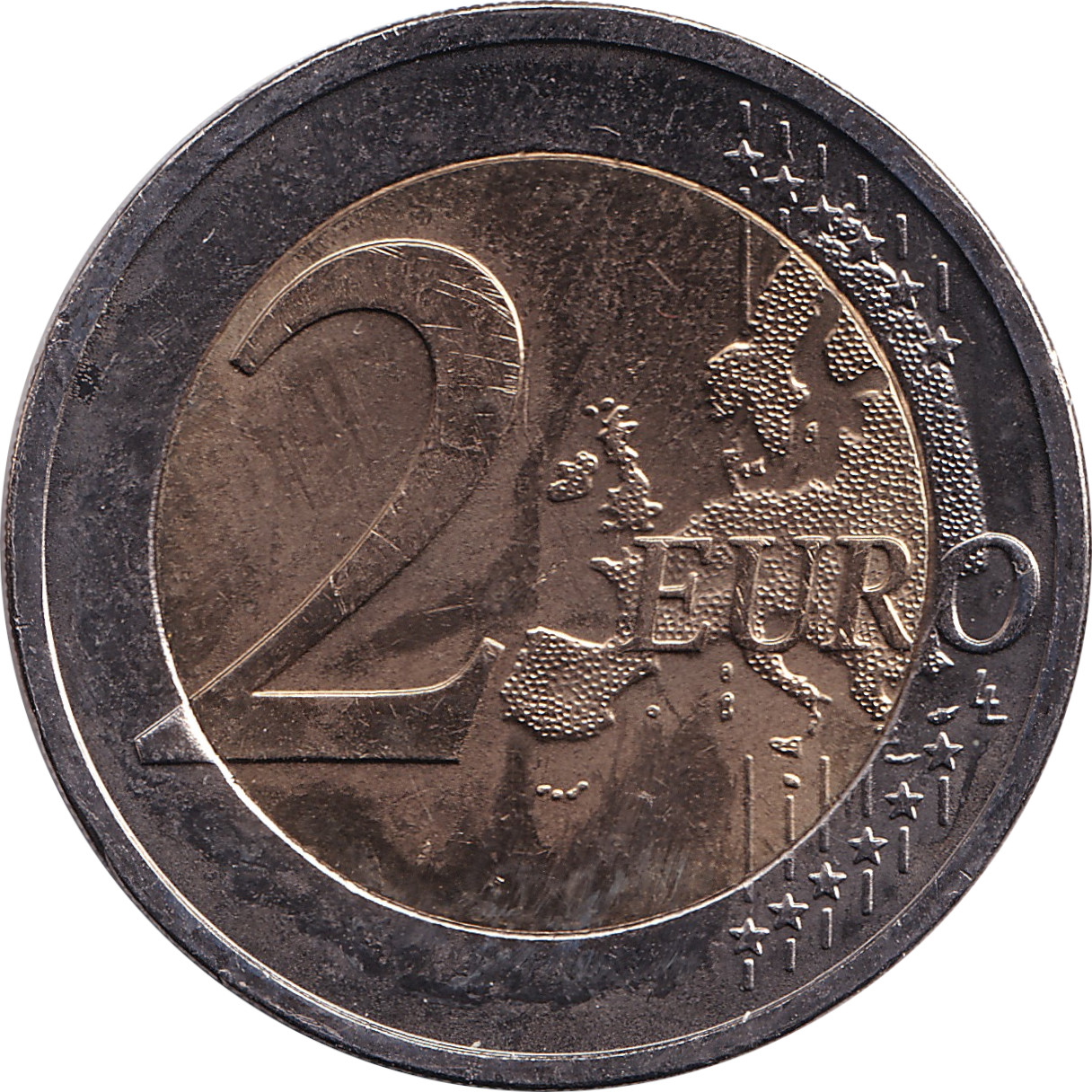 2 euro - Drapeau européen - Chypre