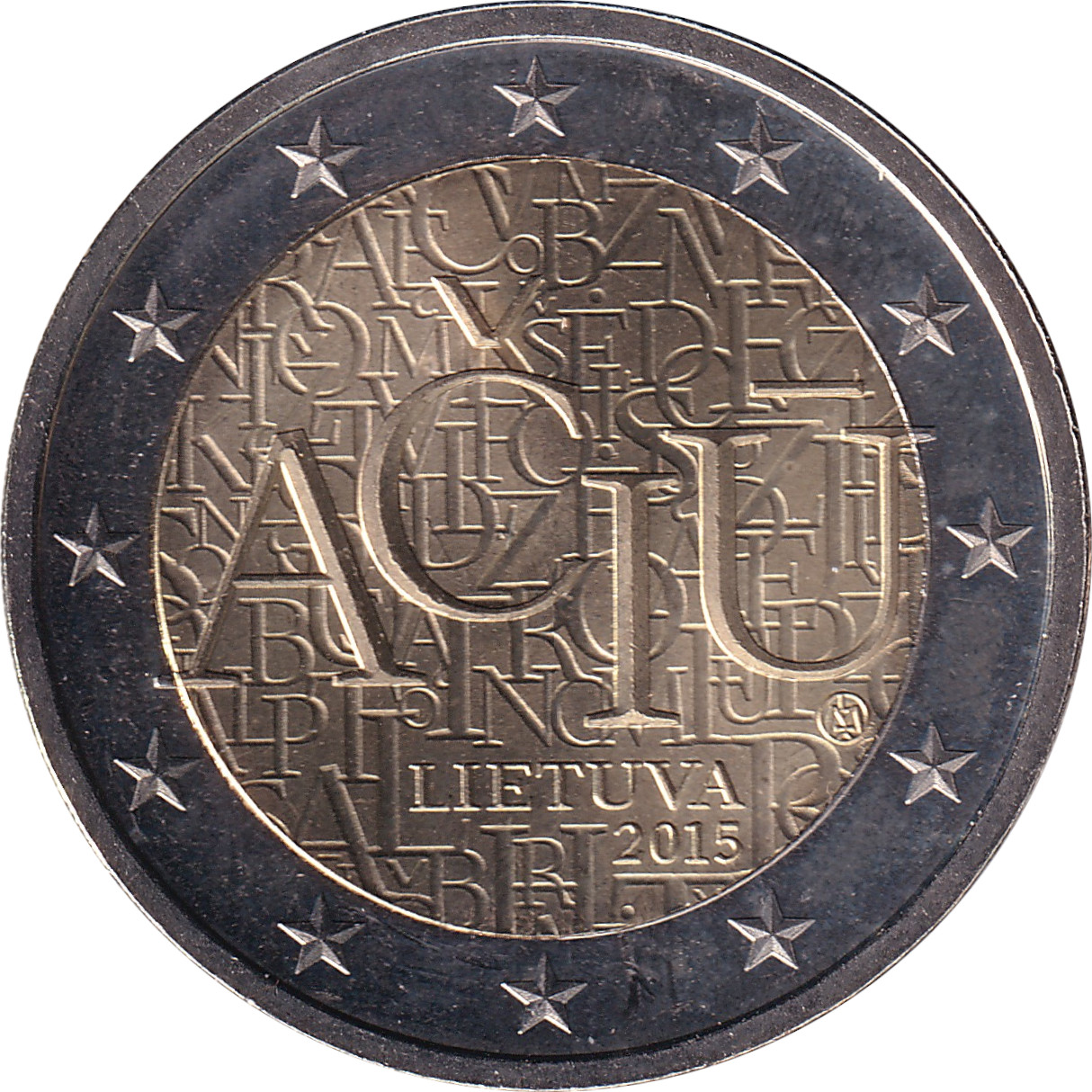 2 euro - Langue lituanienne - 470 years