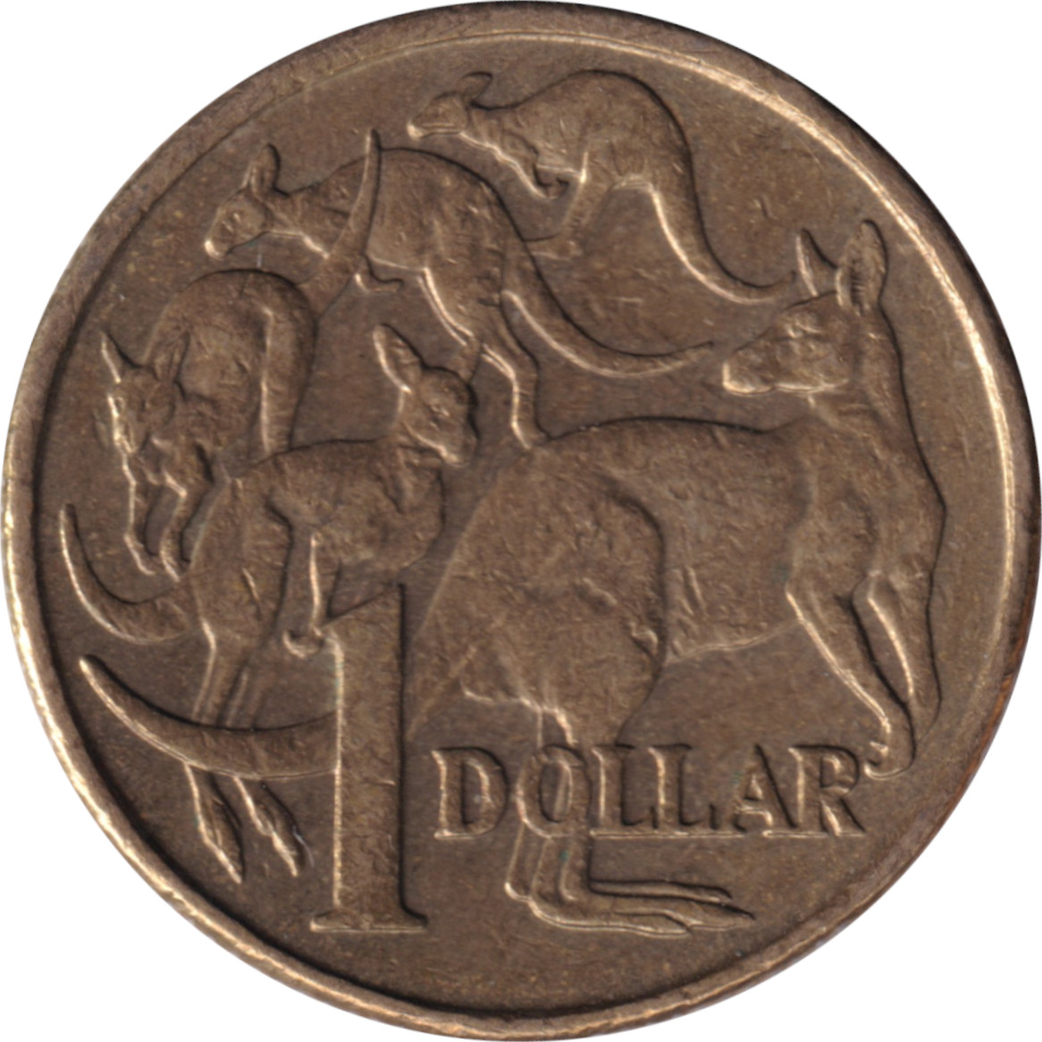 1 dollar - Elizabeth II - Tête mature