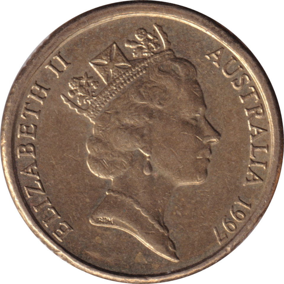 2 dollars - Elizabeth II - Tête mature