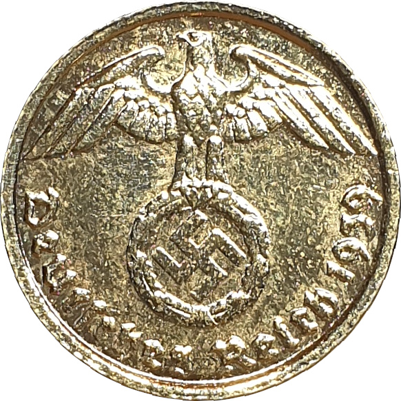 5 pfennig - Premier emblème
