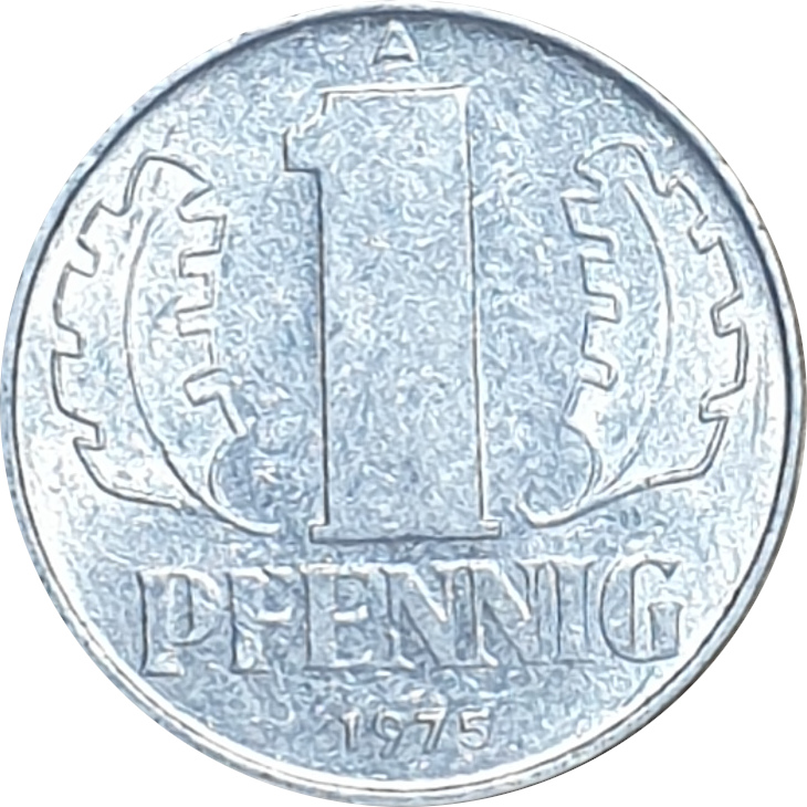 1 pfennig - Emblême - Grand emblême