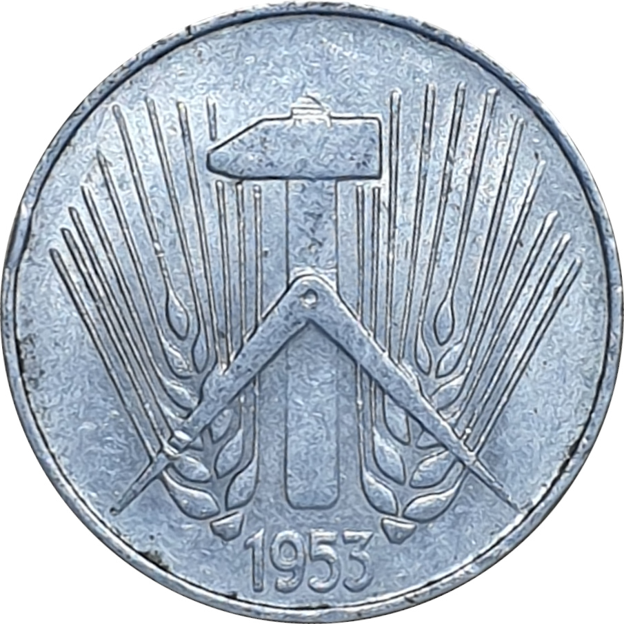 10 pfennig - Épis de blé