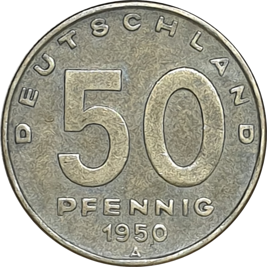 50 pfennig - Usine