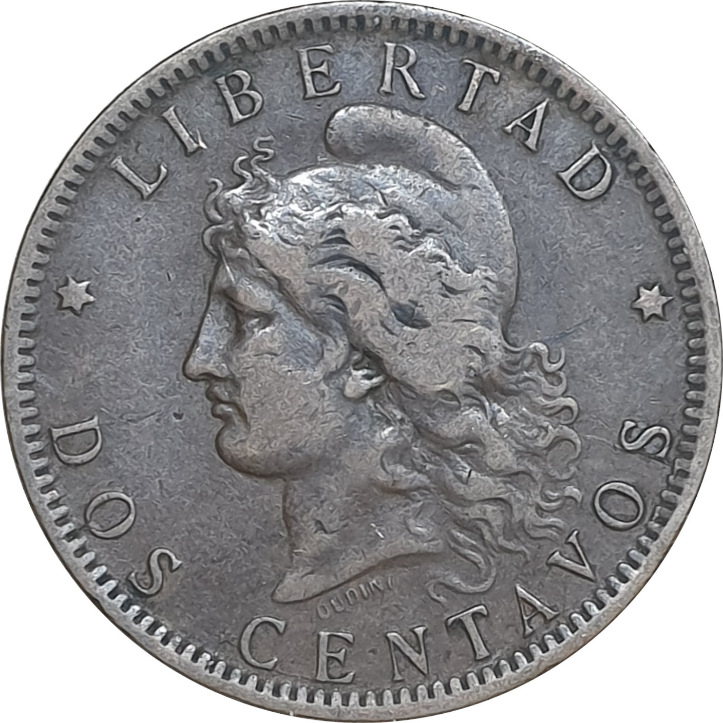 2 centavos - Liberty head