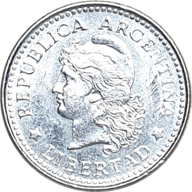 5 centavos - Tête de la liberté