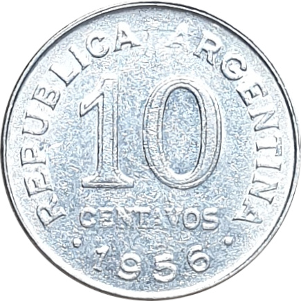 10 centavos - Jose de San Martin