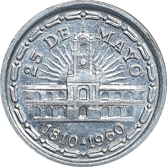 1 peso - 15 de Mayo - 150 years