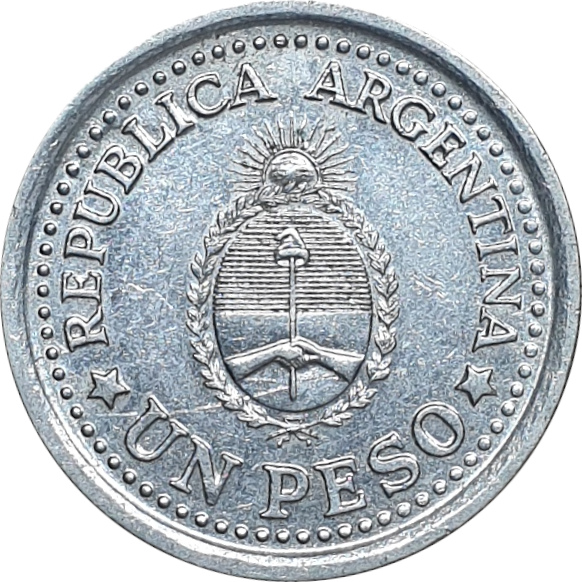 1 peso - 15 de Mayo - 150 years