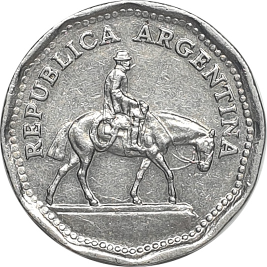 10 pesos - Gaucho