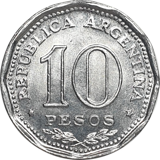 10 pesos - Indépendance - 150 ans