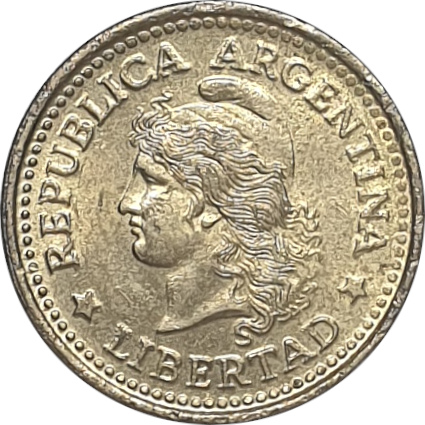 20 centavos - Liberty Head - Oak branche