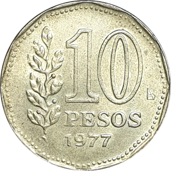 10 pesos - Sun - Oak branche