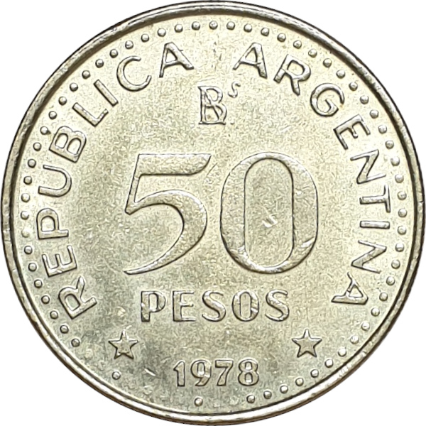 50 pesos - Jose de San Martin - Bicentenaire