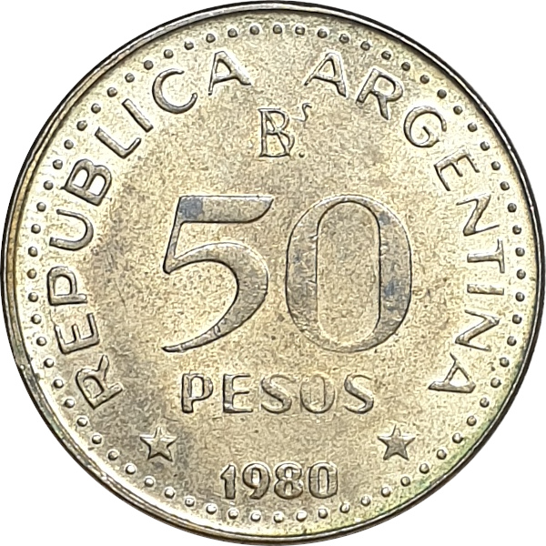 50 pesos - Jose de San Martin