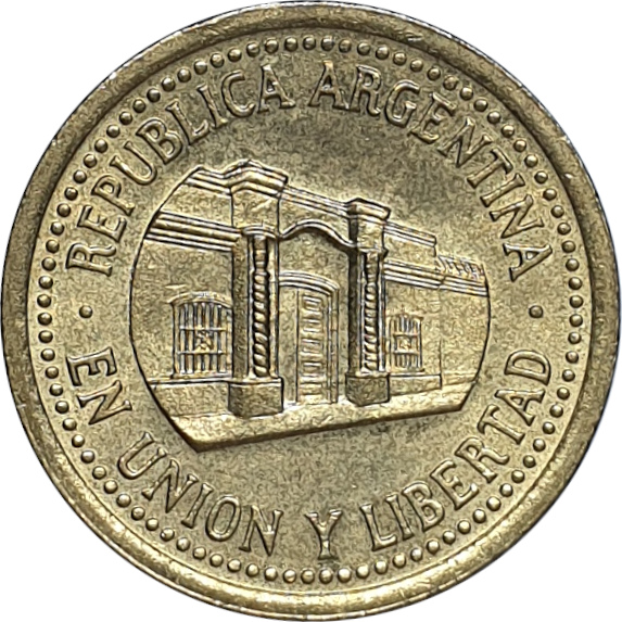 50 centavos - Hall de l'Indépendance - Lourde
