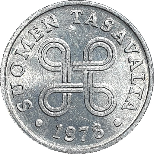 1 penni - Carré