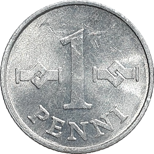 1 penni - Carré