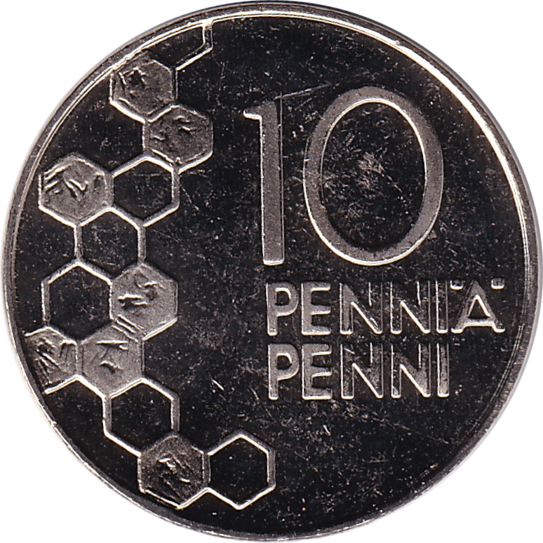 10 pennia - Fleur