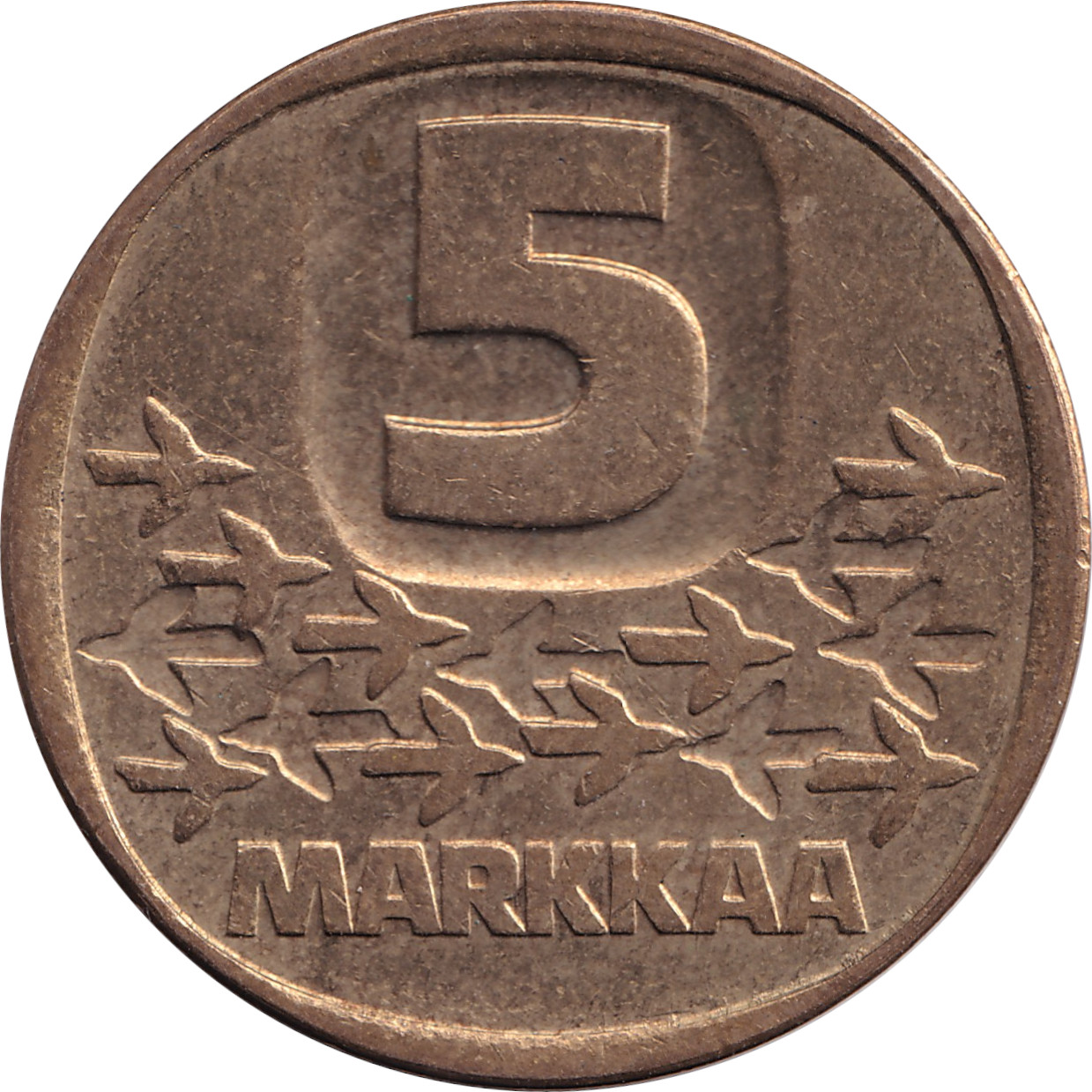 5 markkaa - Bateau - Petite valeur faciale
