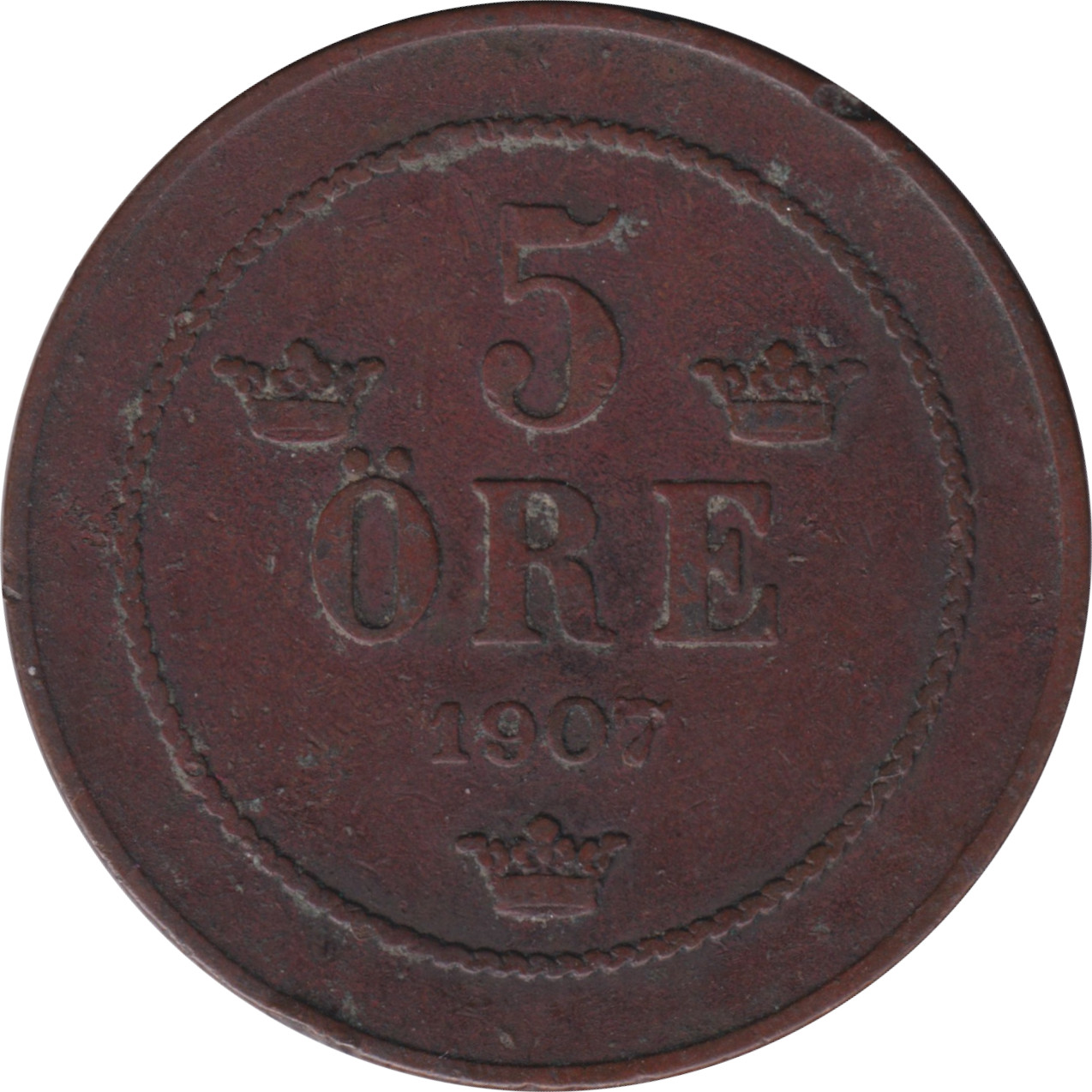5 ore - Oscar II - Second monogramme