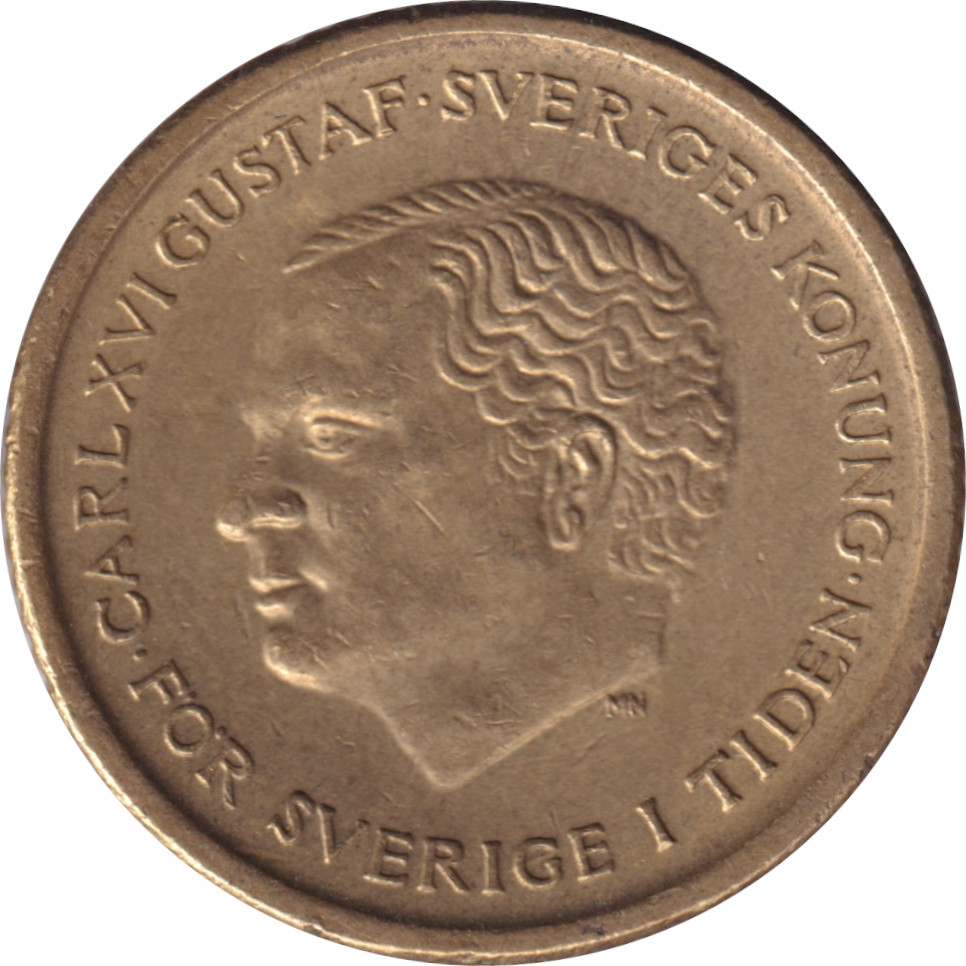 10 kronor - Charles XVI - Tête mature