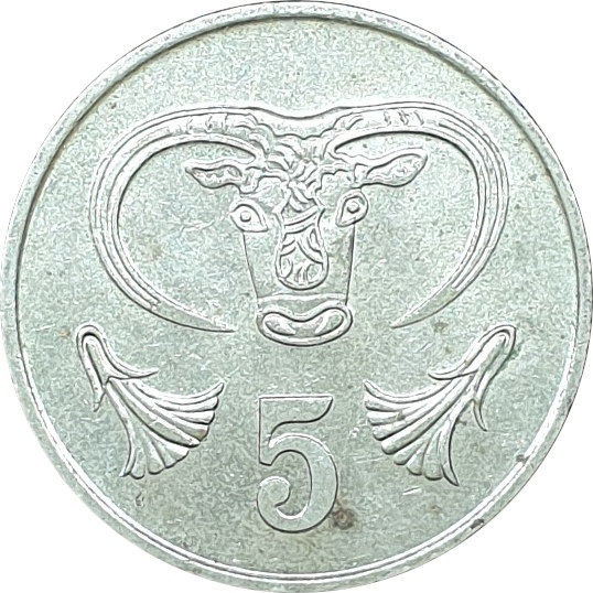 5 cents - Tête de mouflon