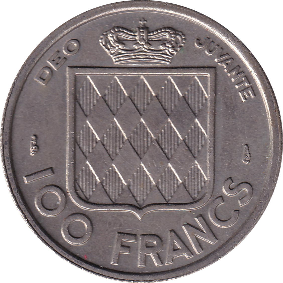 100 francs - Rainier III - Shield