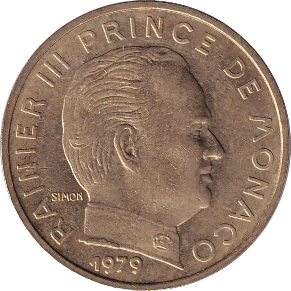 10 centimes - Rainier III