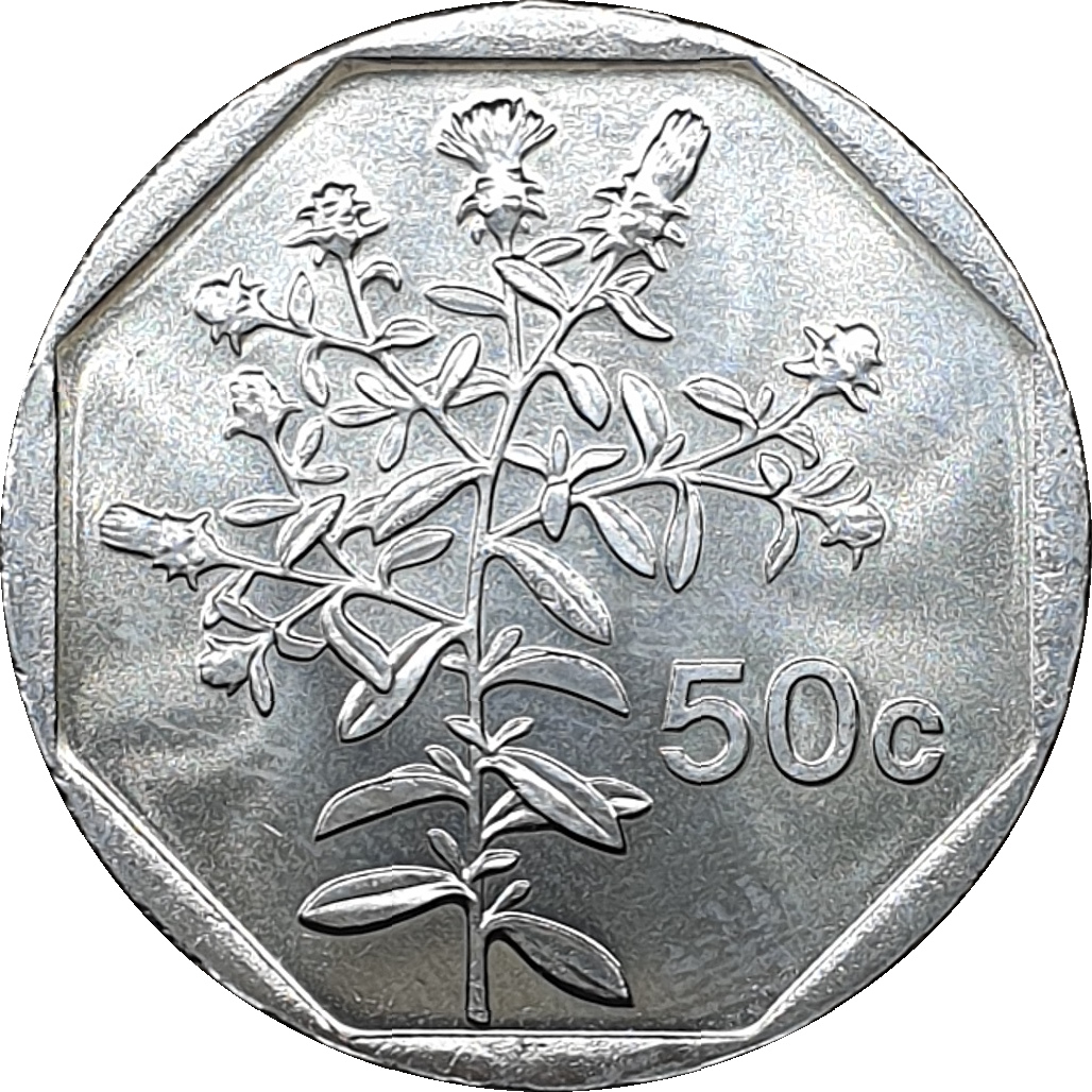 50 cents - Blason