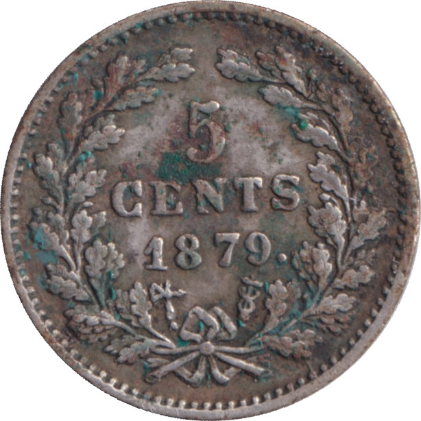 5 cents - Guillaume III