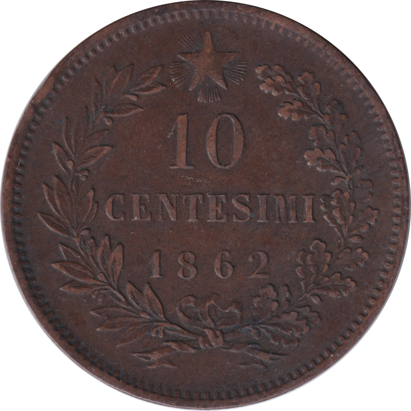 10 centesimi - Victor Emmanuel II