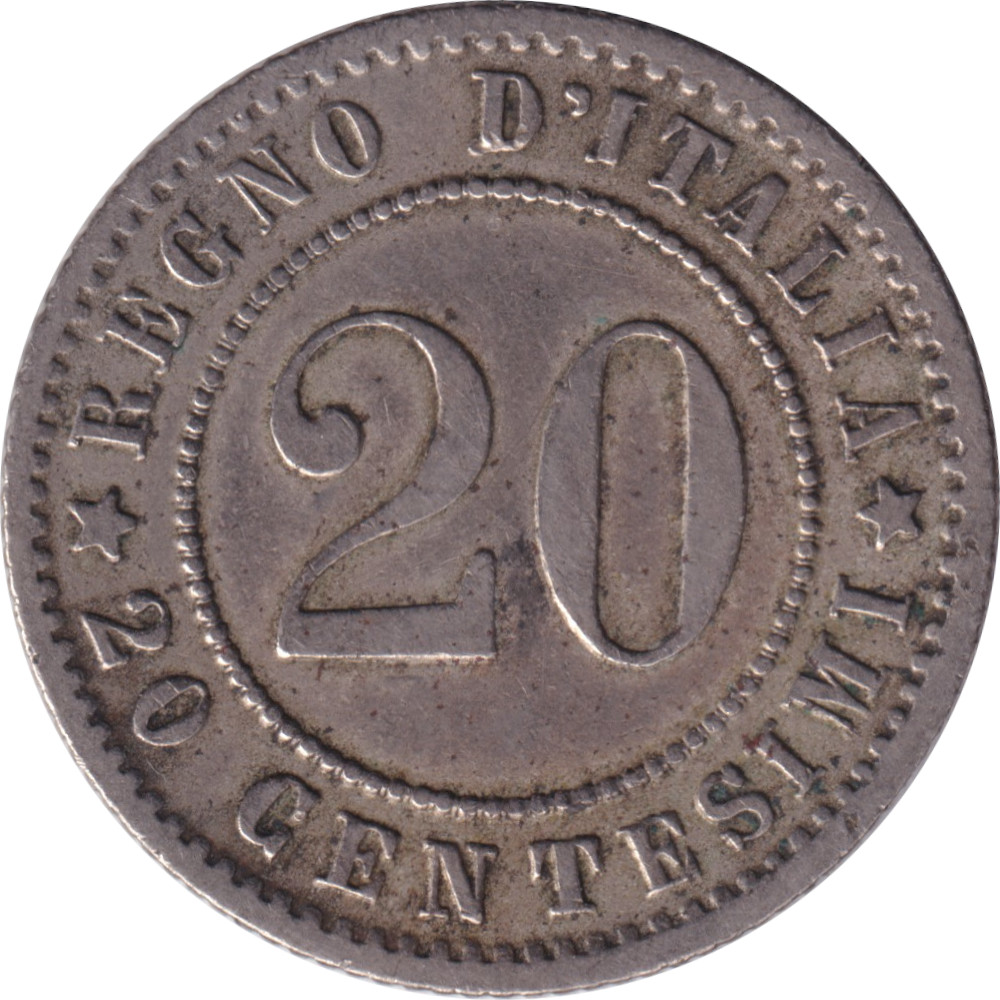 20 centesimi - Umberto I