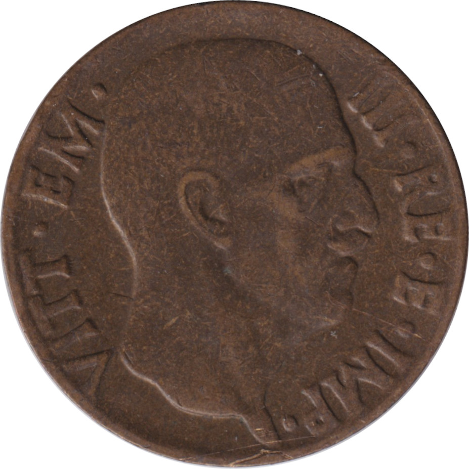 5 centesimi - Victor Emmanuel III - Aigle