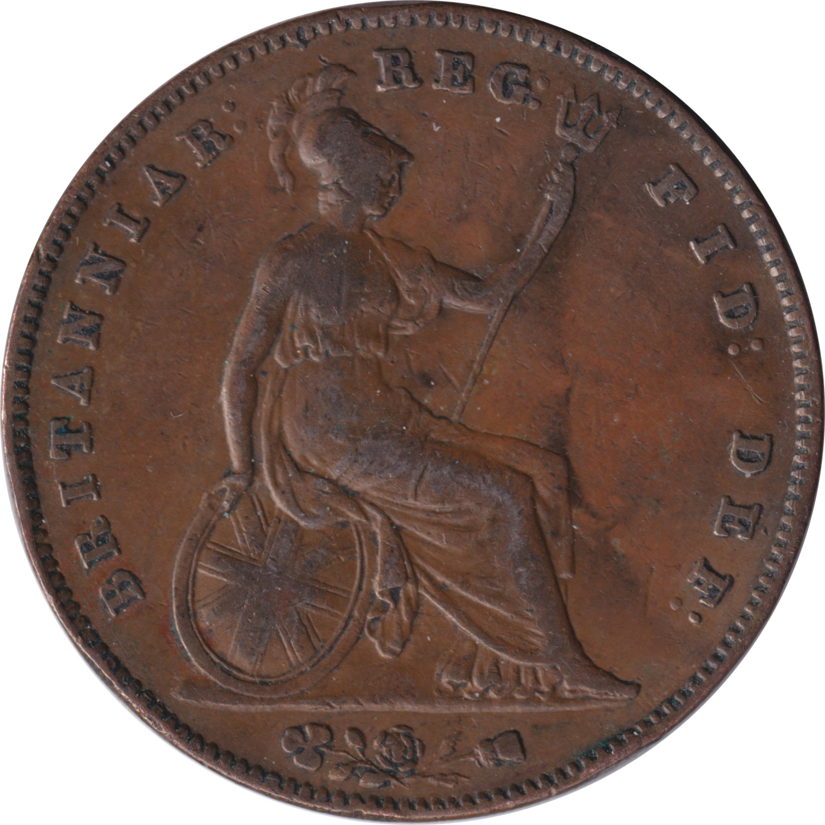 1 penny - Victoria - Tête jeune