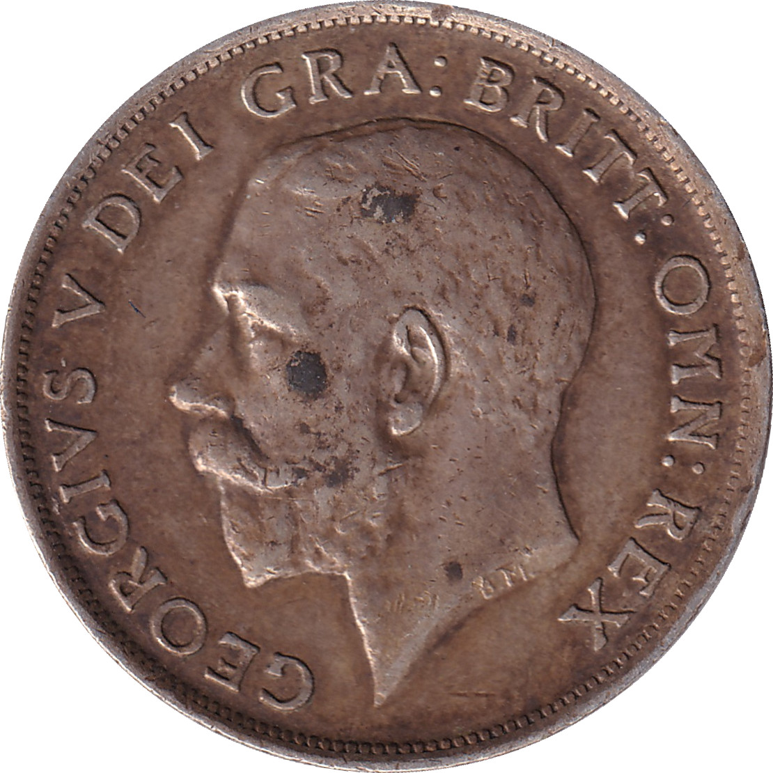 1 shilling - Georges V - Lion et couronne