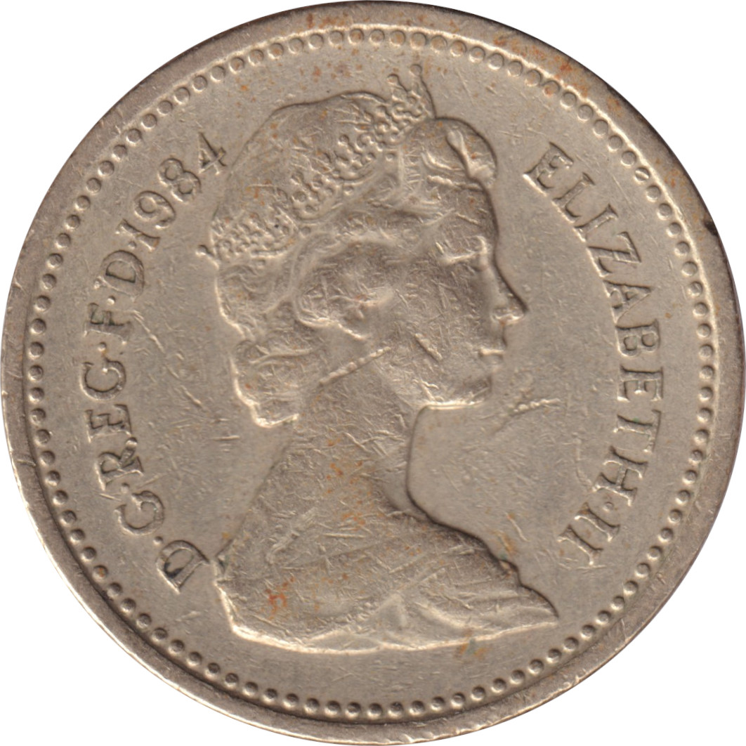 1 pound - Elizabeth II - Buste jeune - Chardon d'Ecosse