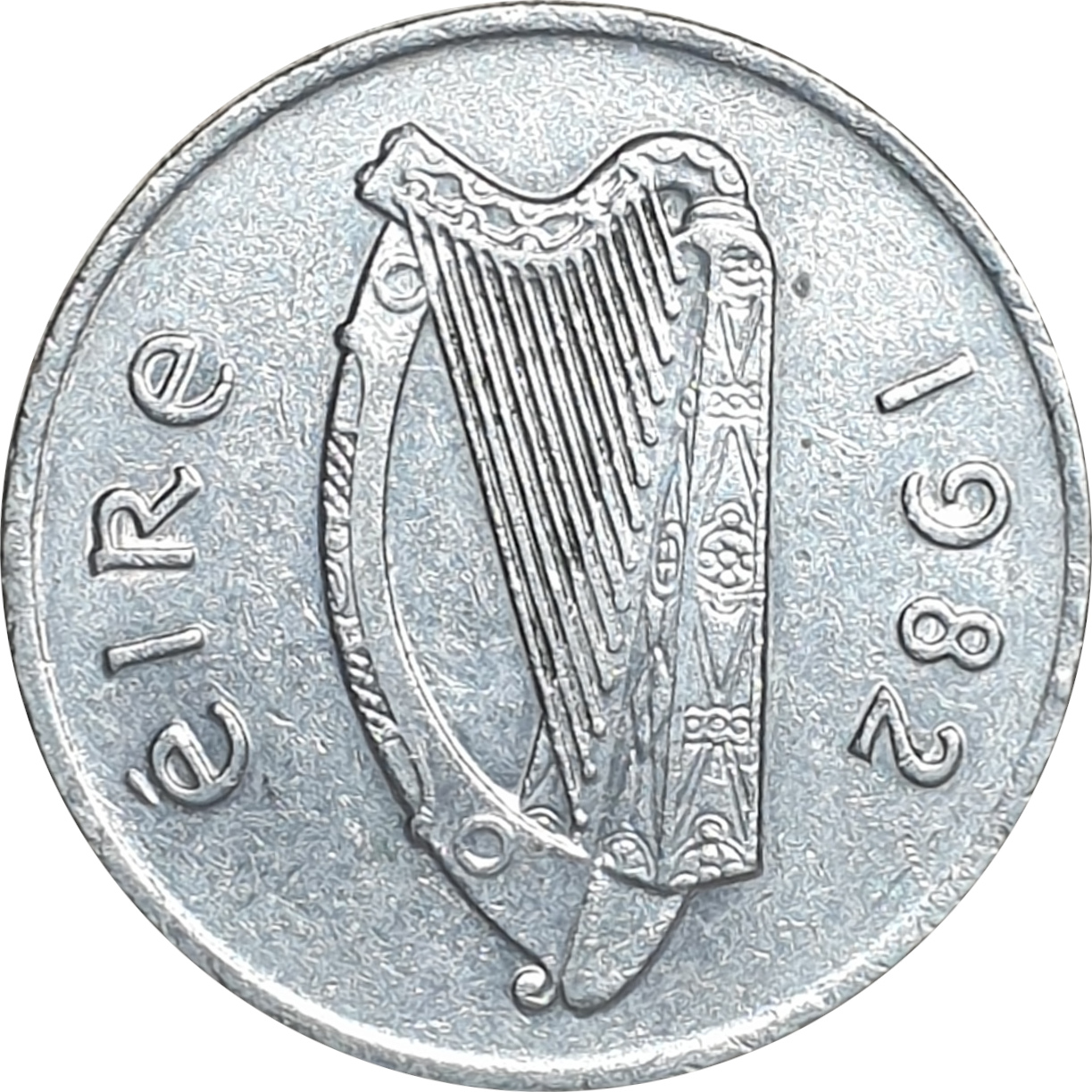 10 pence - EIRE • Type lourd