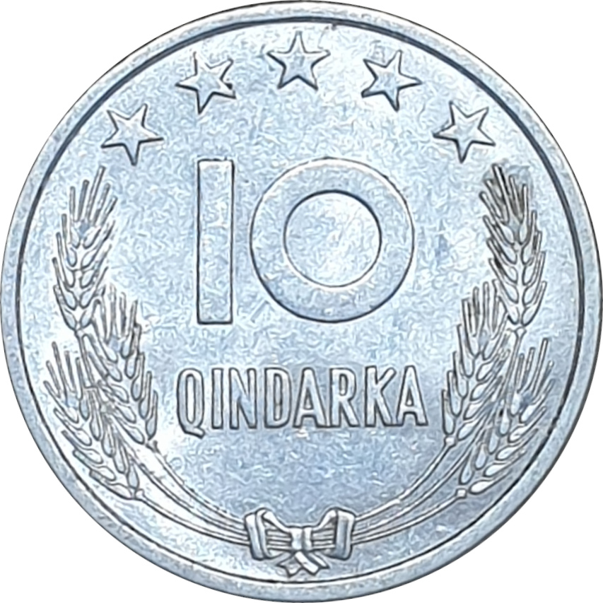 10 qindarka - Premier emblème