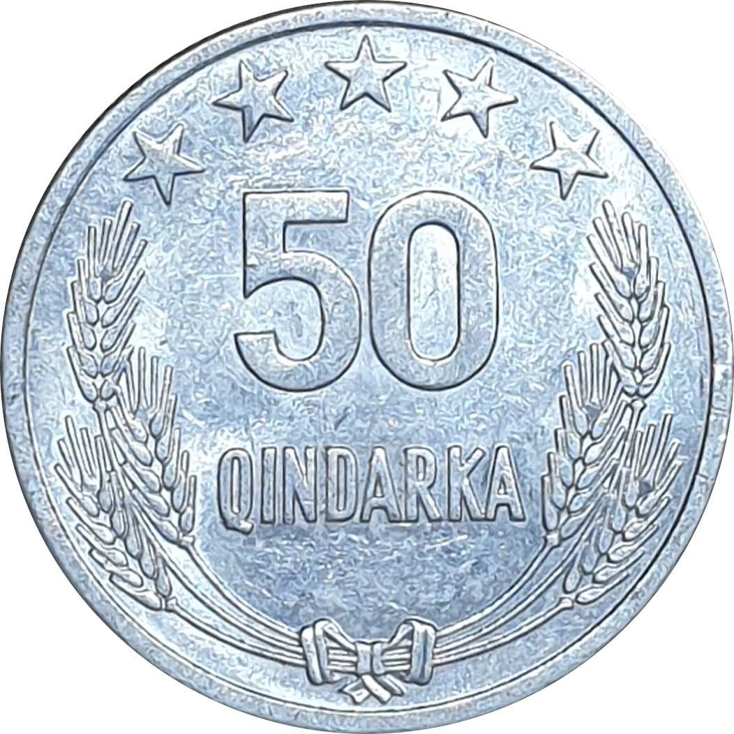 50 qindarka - Premier emblème