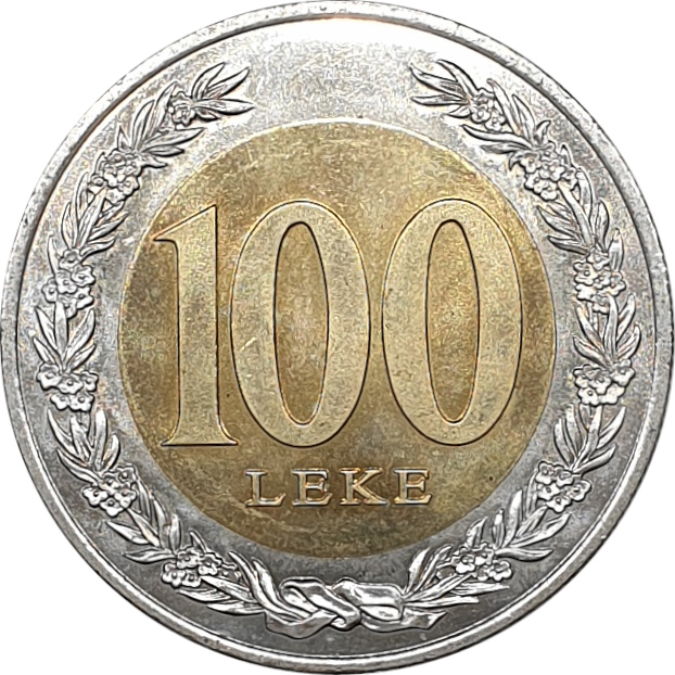 100 leke - Teuta